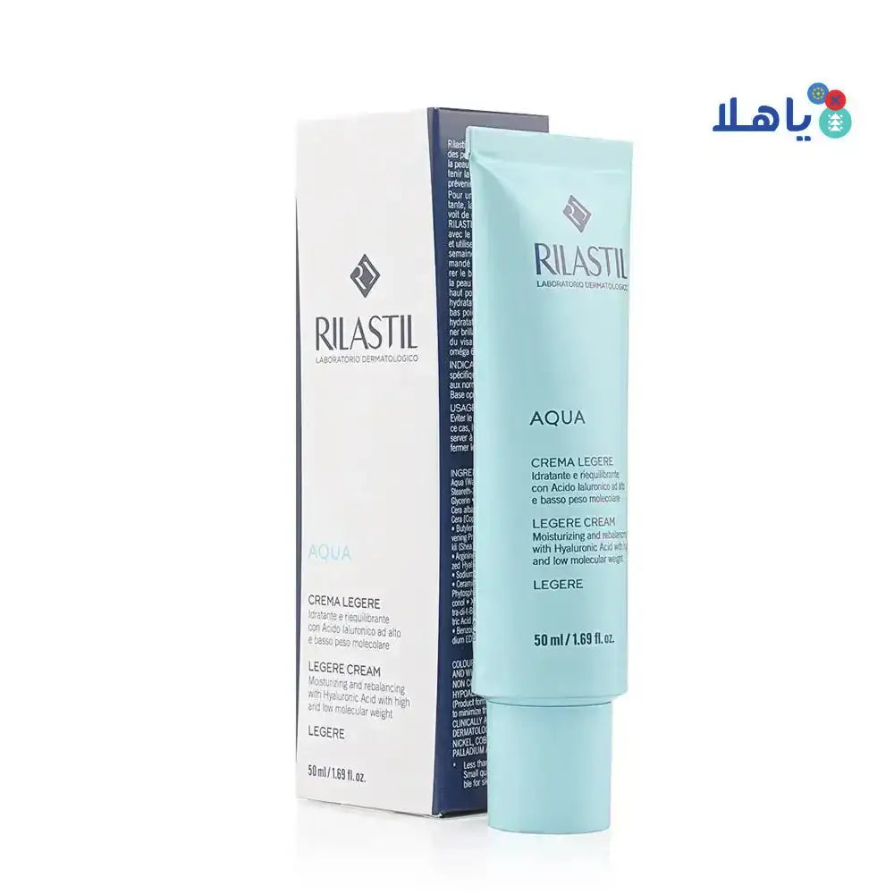 RILASTIL - RILASTIL AQUA LEGERE MOISTURIZING CREAM 50ML - Pharmazone - 