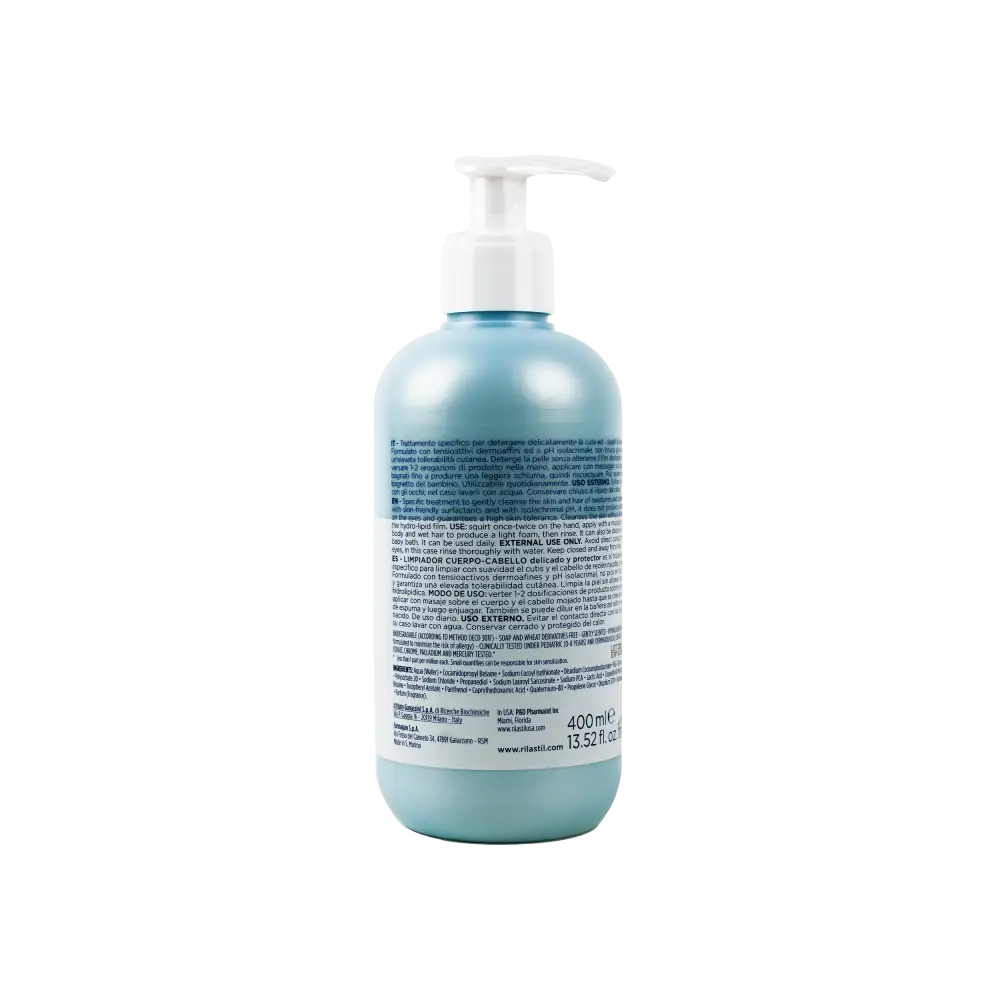 Rilastil Pediatric Hair & Body Cleanser 400ml