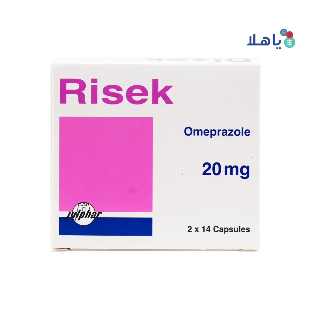 RISEK 20MG 28 CAP