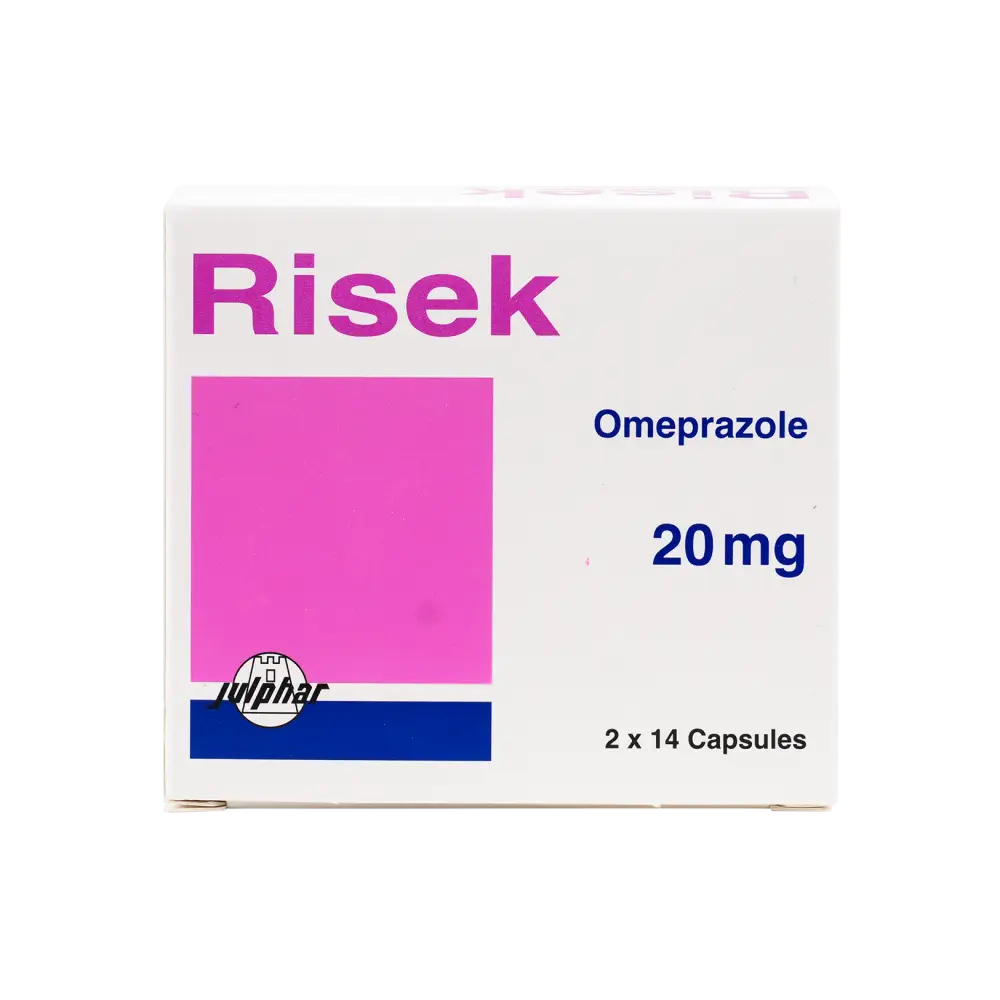 RISEK 20MG 28 CAP