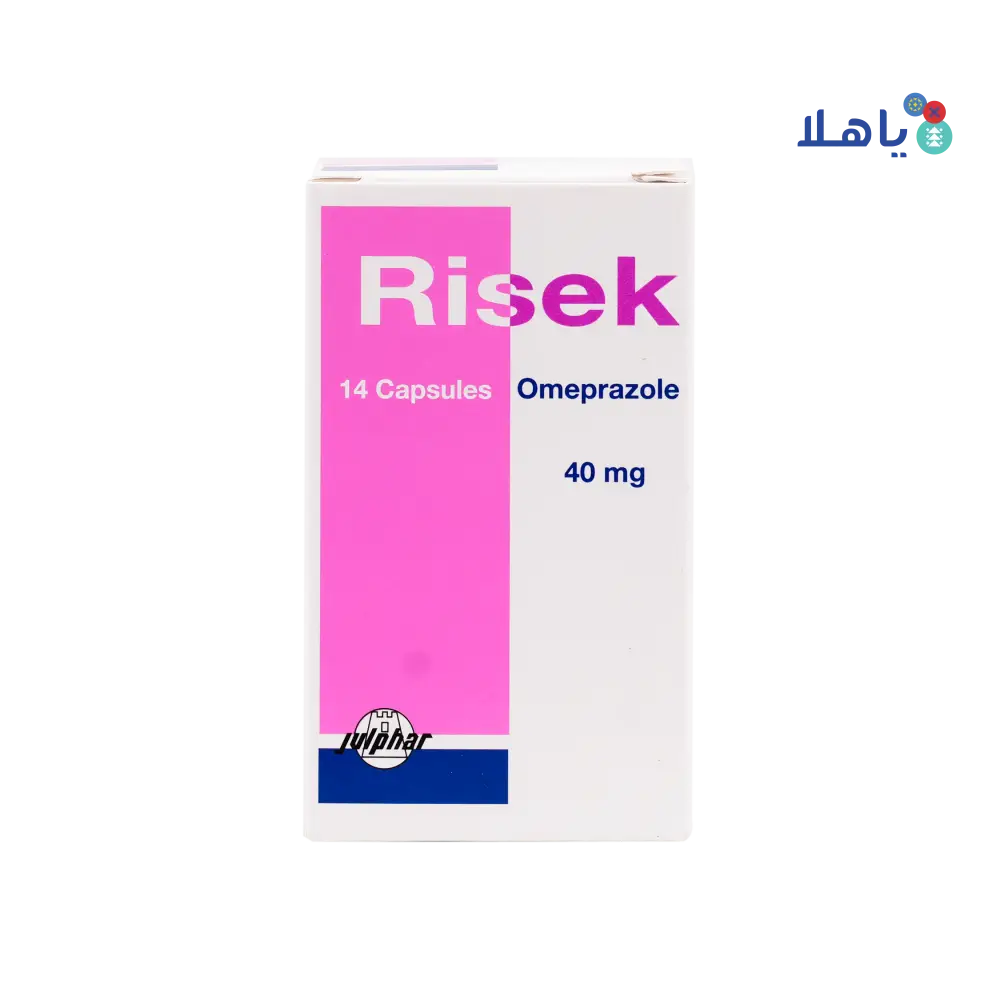 RISEK 40MG 14 CAP