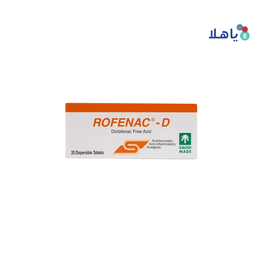 SPIMACO - Rofenac - D 50Mg 20Tab - Pharmazone - 