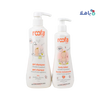 Roofa Calendula & Panthenol Body Lotion + Gel Shampoo Set