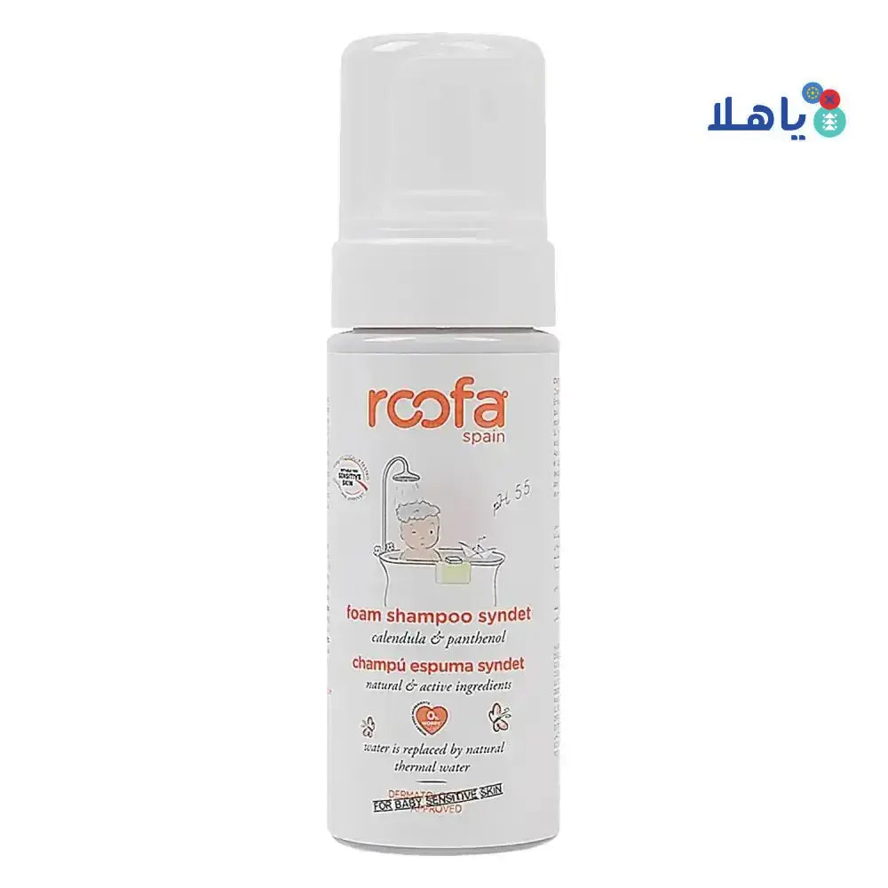 Roofa - Roofa Calendula & Panthenol Foam Shampoo Syndet 150ml - Pharmazone - 