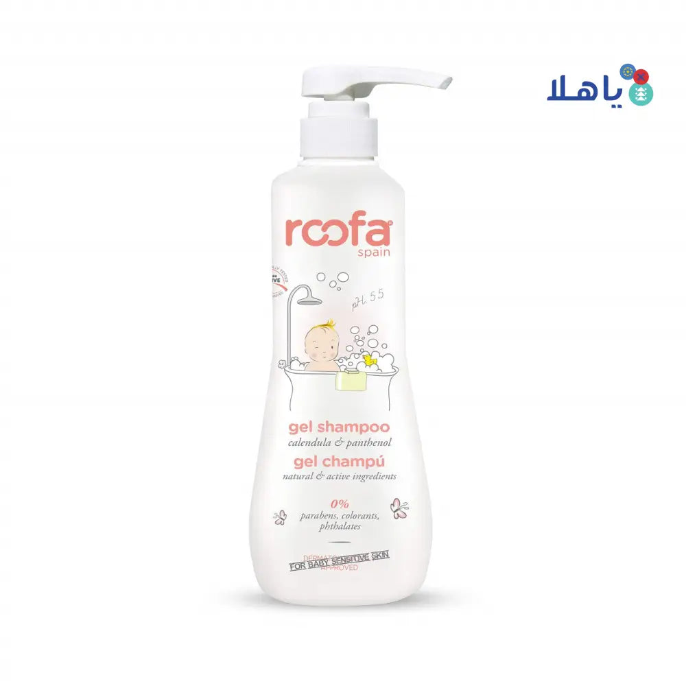 Roofa Calendula & Panthenol Gel Shampoo 500ml