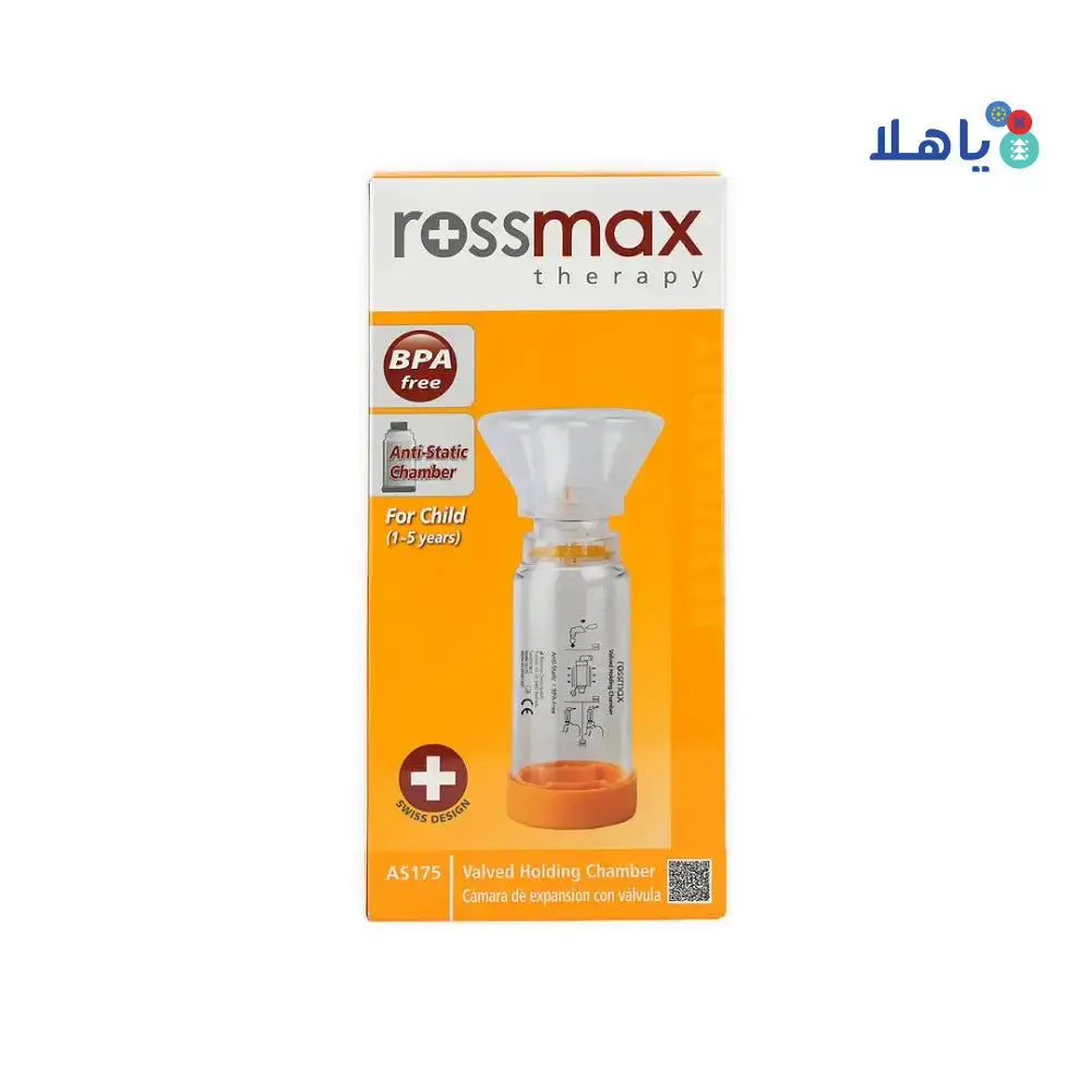 Rossmax - Rossmax Aero Spacer Children 1 - 5 Years - Orange - Pharmazone - 