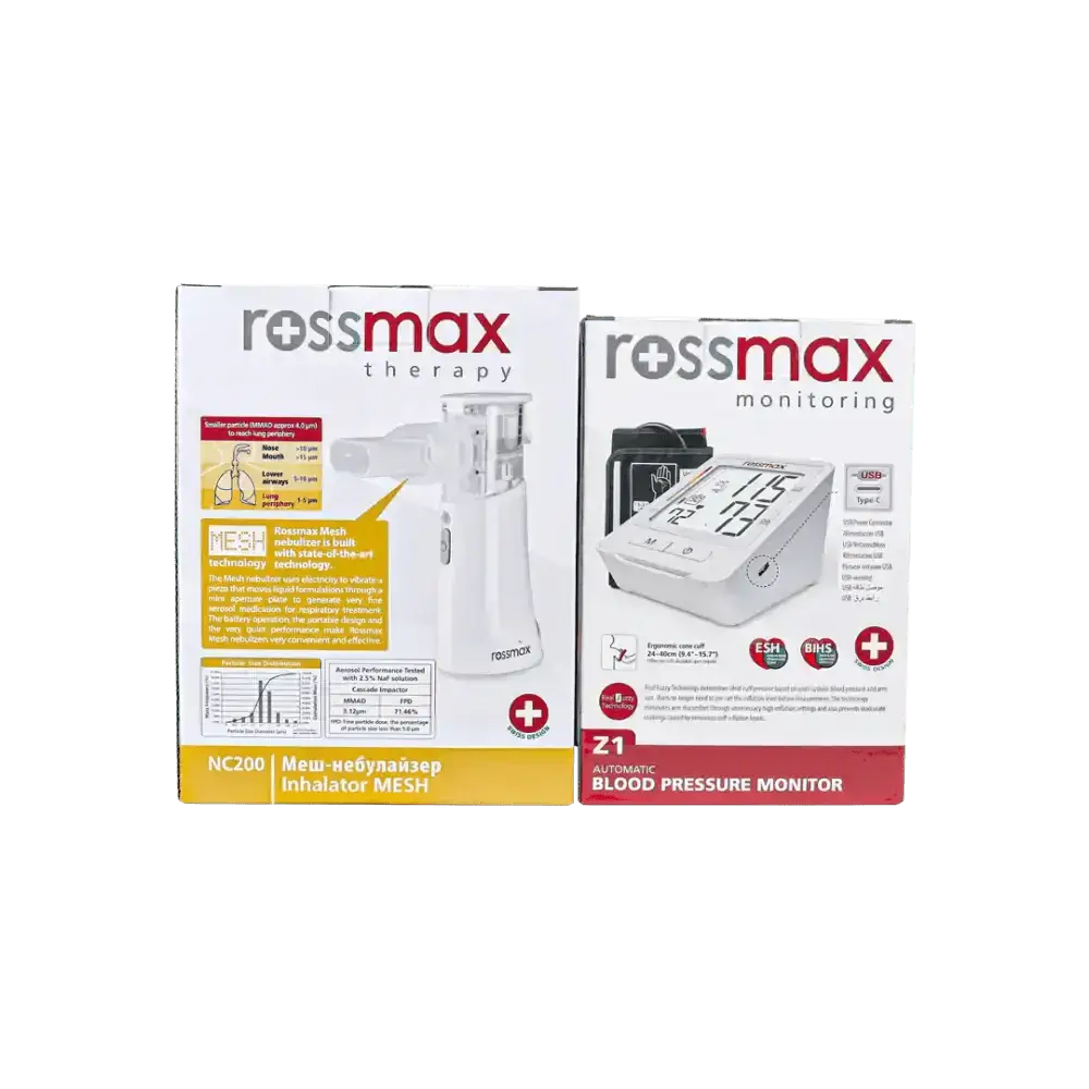 Rossmax - Rossmax Bp Monitor - Z1+Nebulizer - NC200 - Set - Pharmazone - 