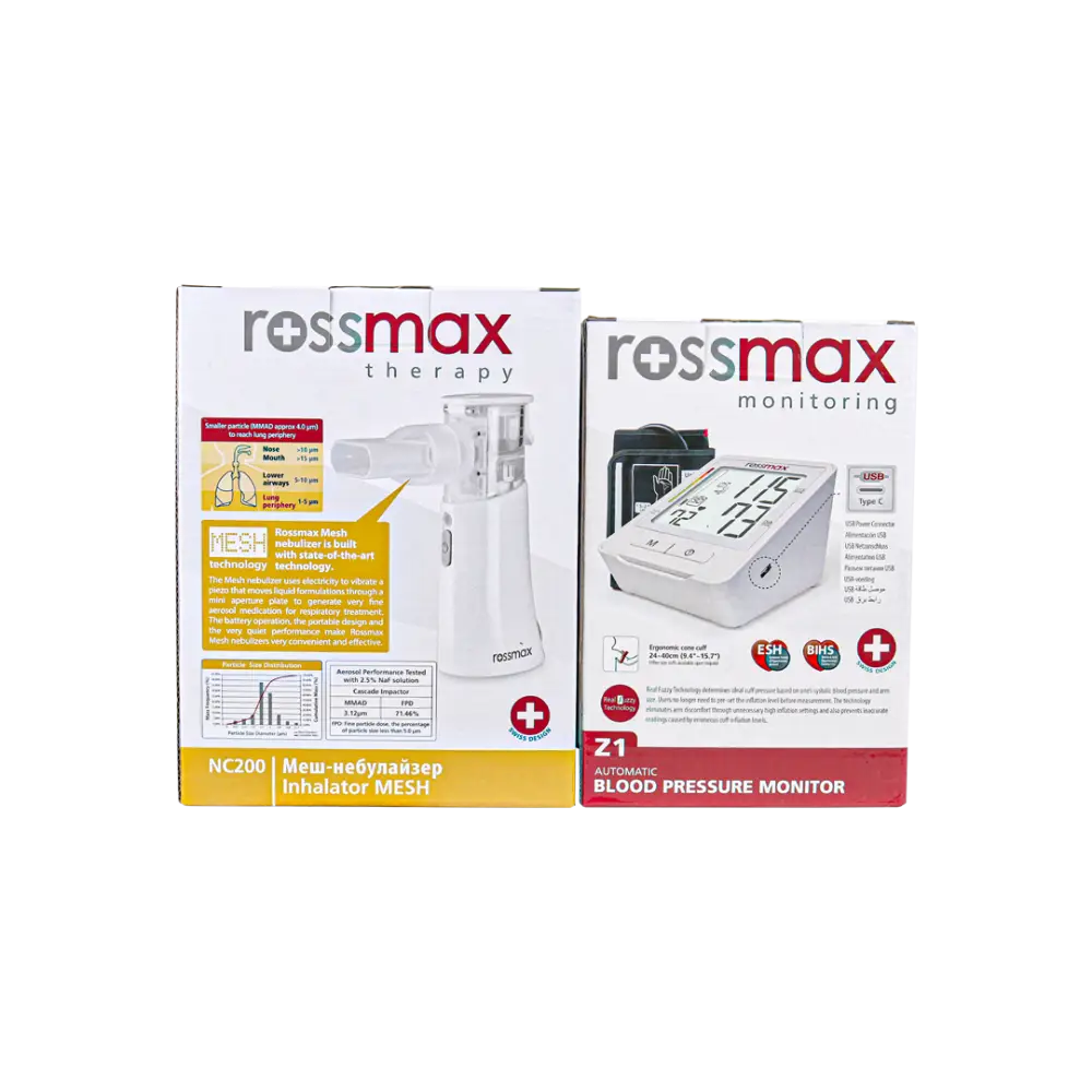 Rossmax Bp Monitor-Z1+Nebulizer-NC200