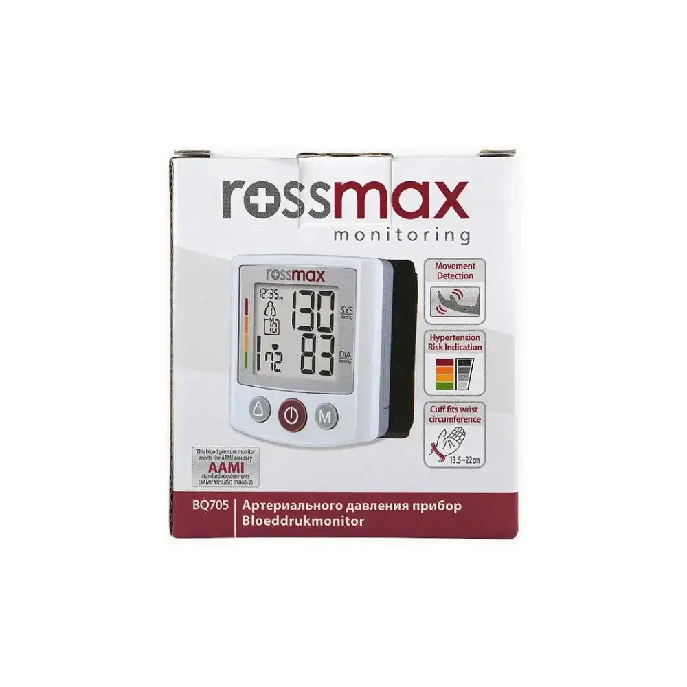 Rossmax - Rossmax Wrist BP Monitor - BQ705 - Pharmazone - 