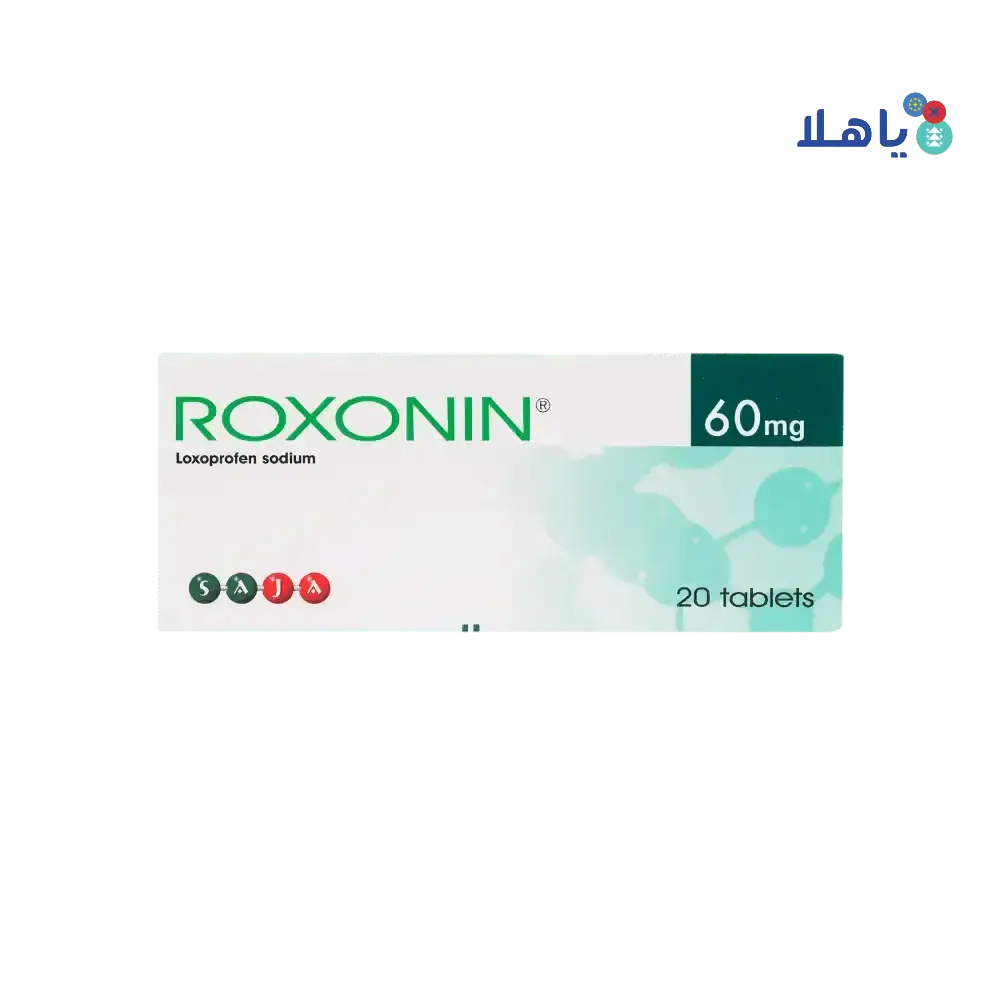 SAJA - ROXONIN 60MG 20TAB - Pharmazone - 