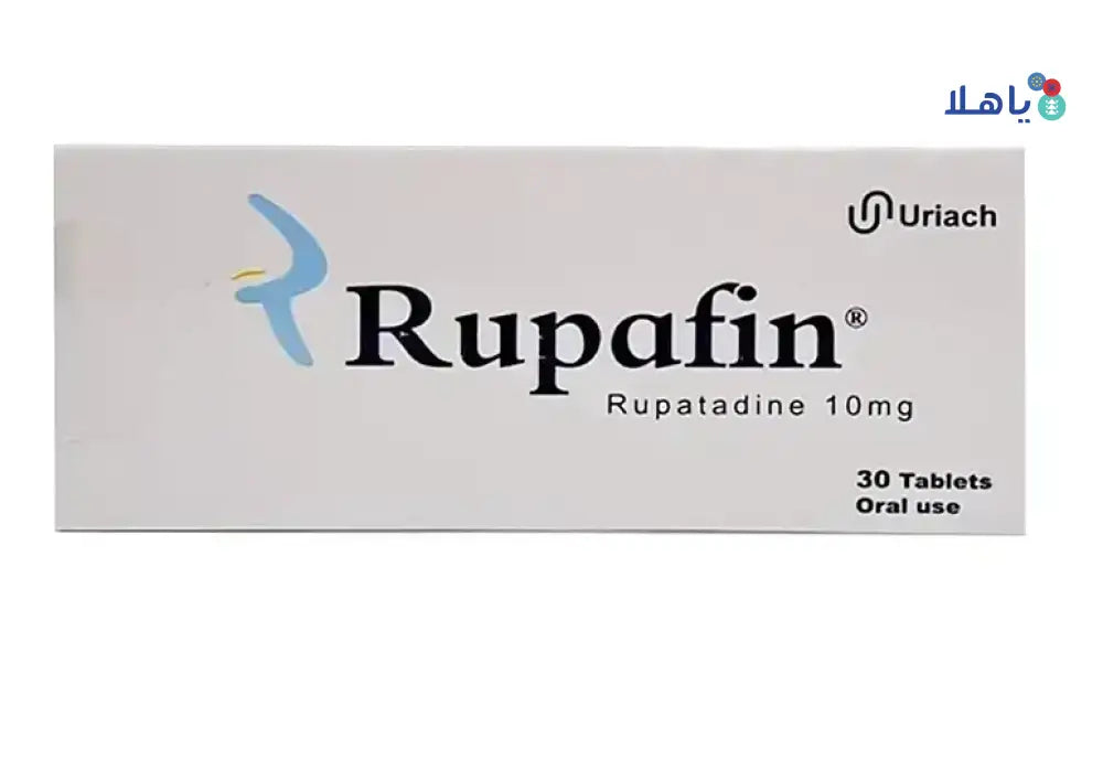 RUPAFIN 10 MG 30 TAB