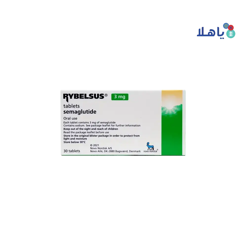 NOVO NORDISK - Rybelsus 3Mg 30Tab - Pharmazone - 