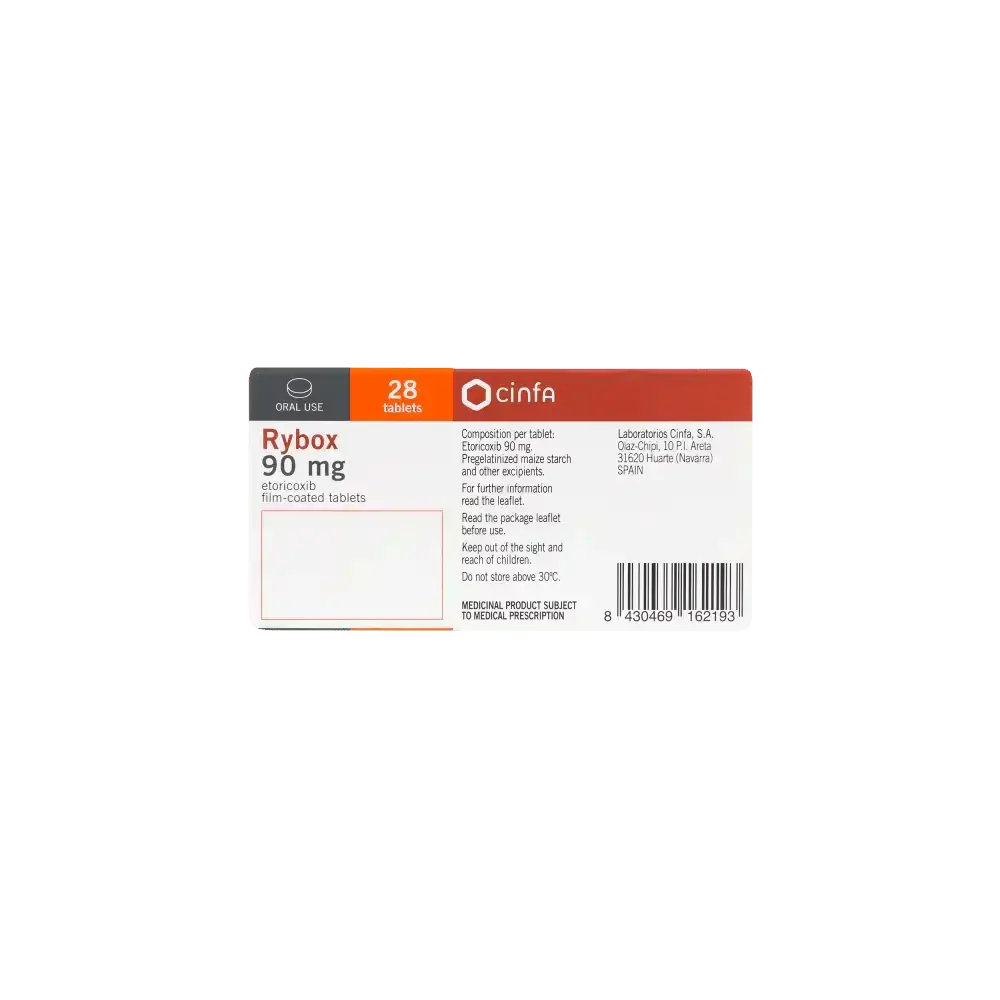 CINFA - RYBOX 90MG 28 TABLETS - Pharmazone - 