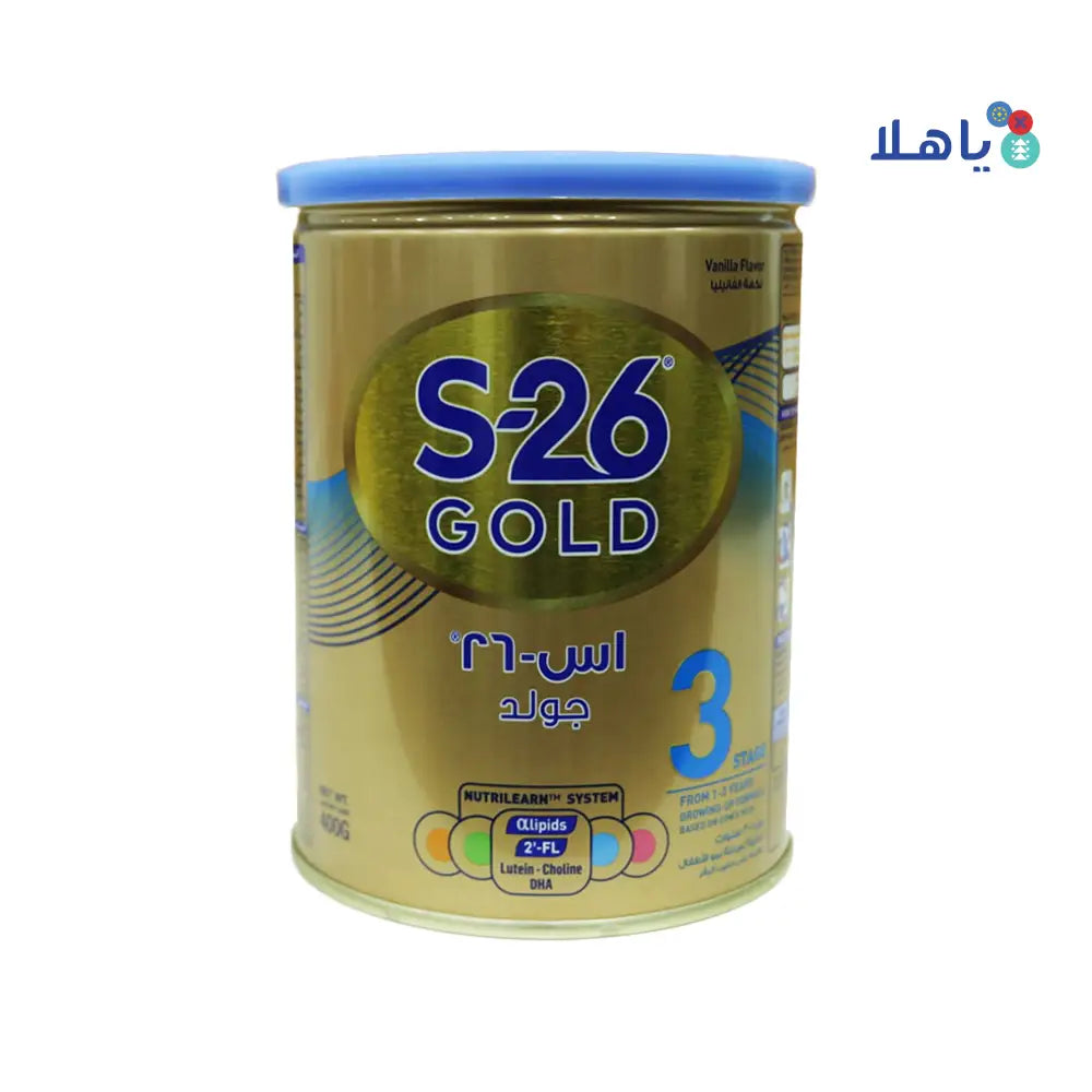 S-26 GOLD NO.3 MILK 400GM