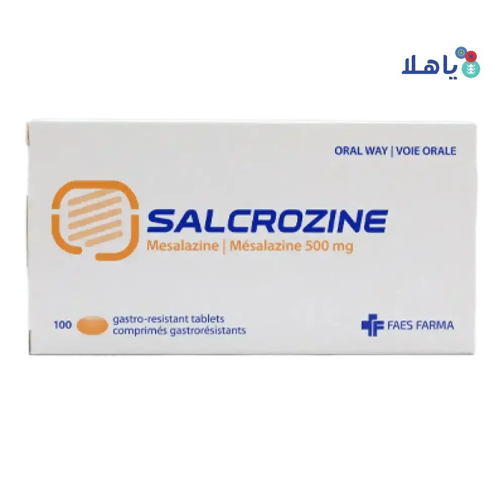 Faes Farma - Salcrozine 500mg 100tab - Pharmazone - 