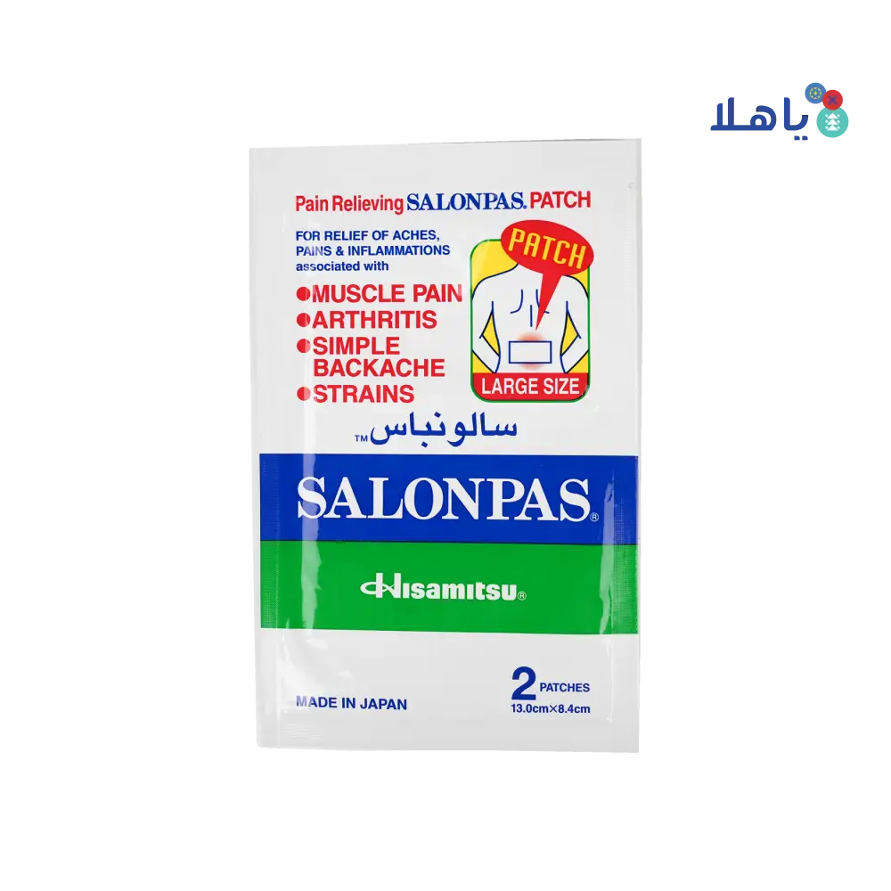 SALONPAS PAIN RELIEVING 2PATCHES