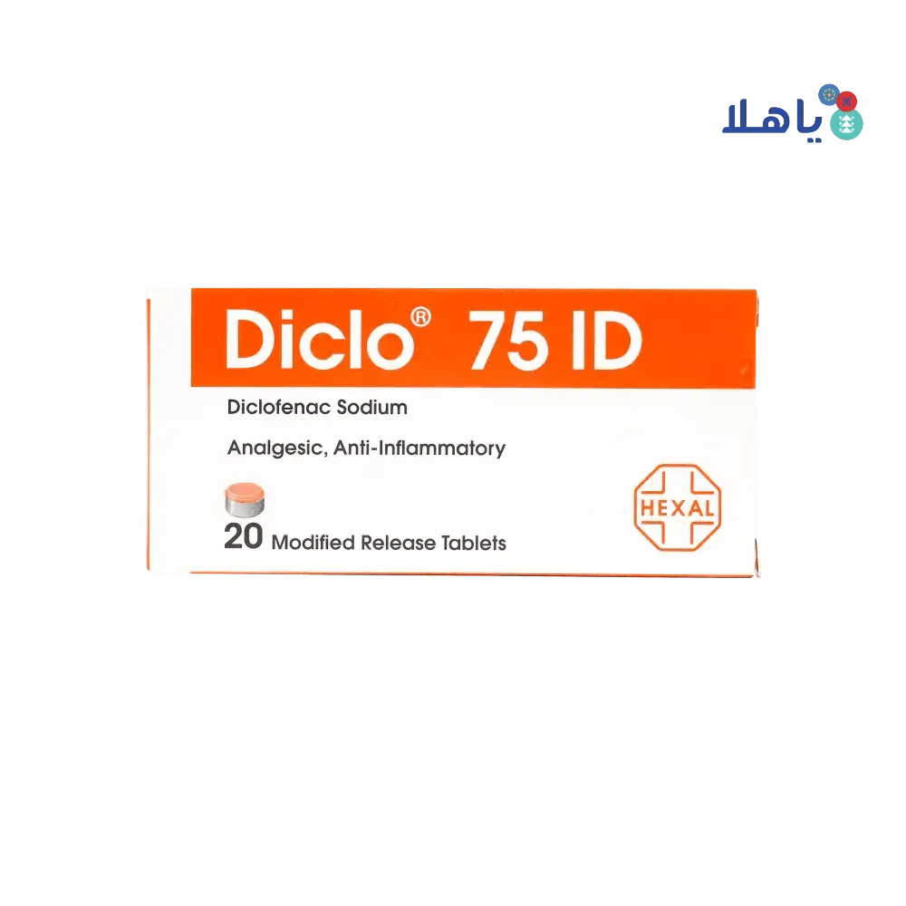 SANDOZ - DICLO 75 ID TABLETS 20 TAB - Pharmazone - 