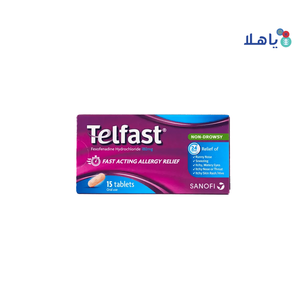 SANOFI Consumer - Telfast 180Mg 15Tab - Pharmazone - 