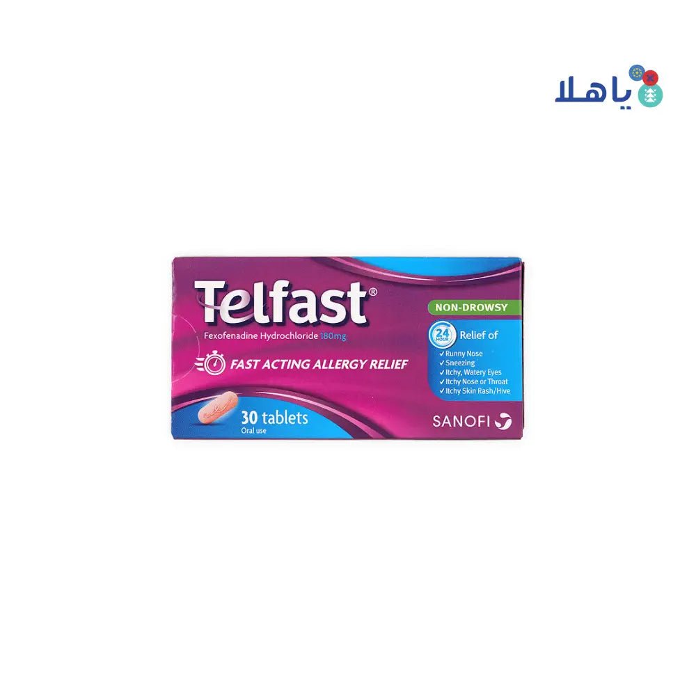 SANOFI Consumer - Telfast 180Mg 30Tab - Pharmazone - 