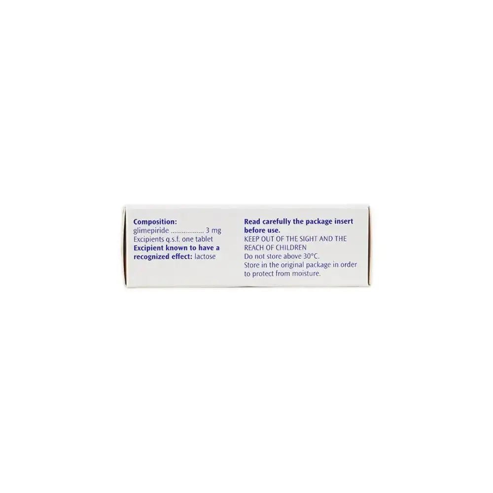 SANOFI Pharma - Amaryl 3Mg 30 Tab - Pharmazone - 