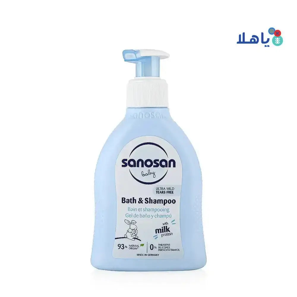 SANOSAN - Sanosan Baby Bath & Shampoo 200ml - Pharmazone - 