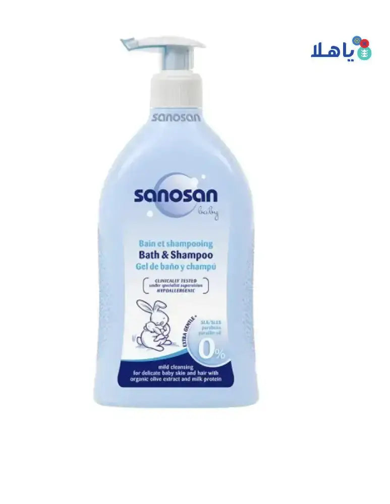 SANOSAN - Sanosan Baby Bath & Shampoo 500ml - Pharmazone - 