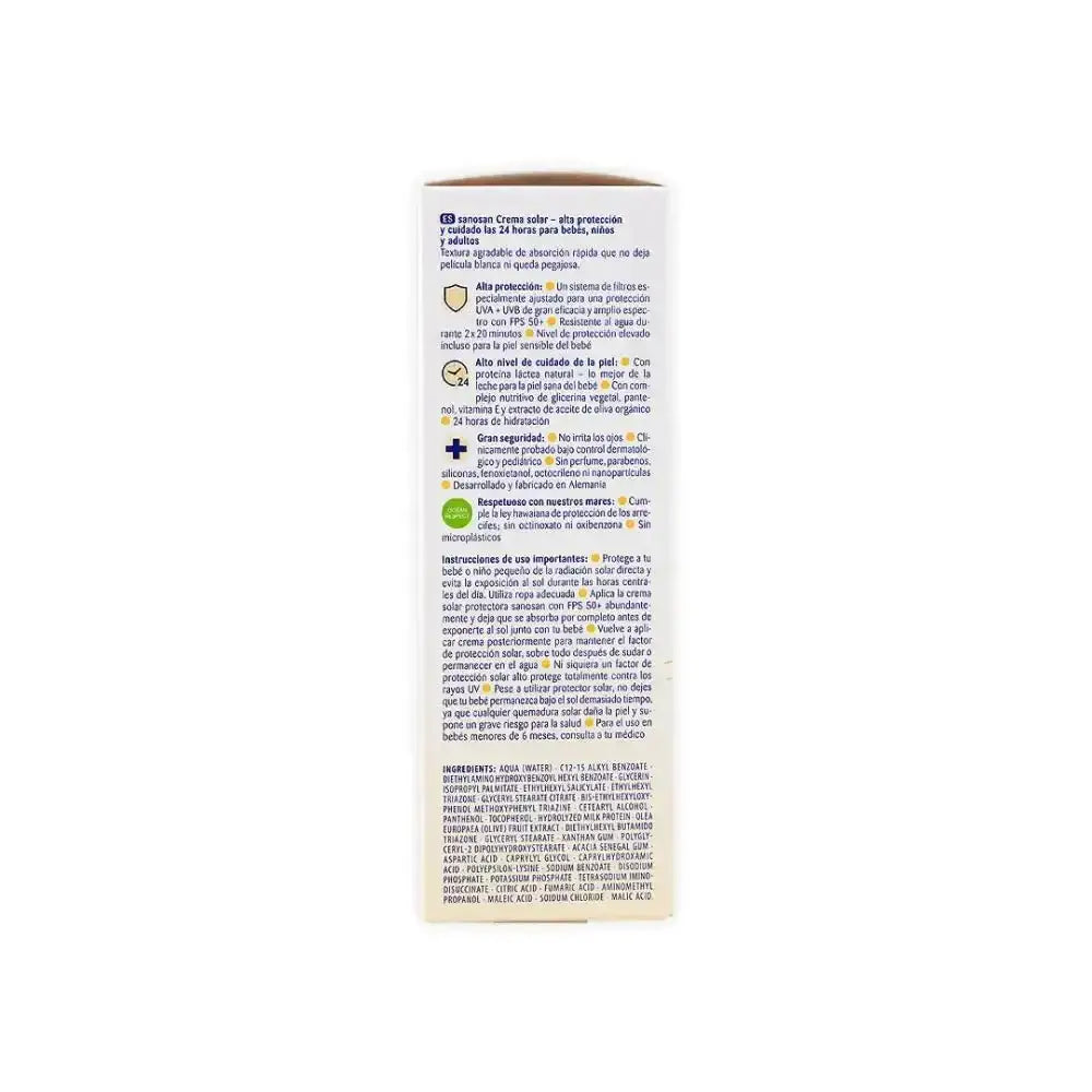 SANOSAN - Sanosan Baby Sun Cream SPF50+ 75ml - Pharmazone - 