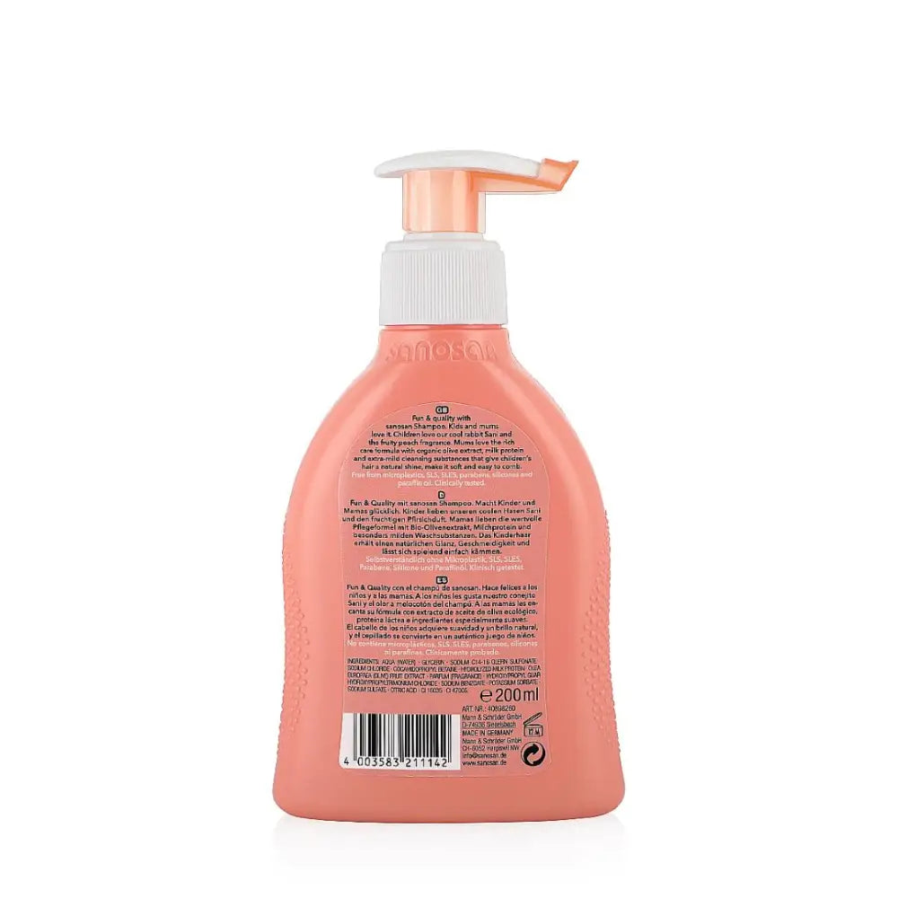 Sanosan Kids Shampoo Peach 200ml