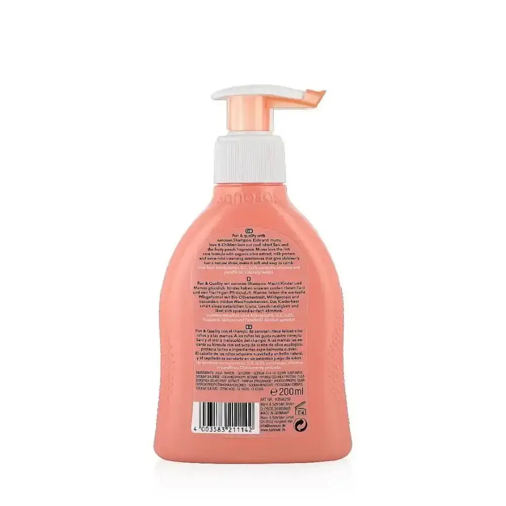 SANOSAN - Sanosan Kids Shampoo Peach 200ml - Pharmazone - 