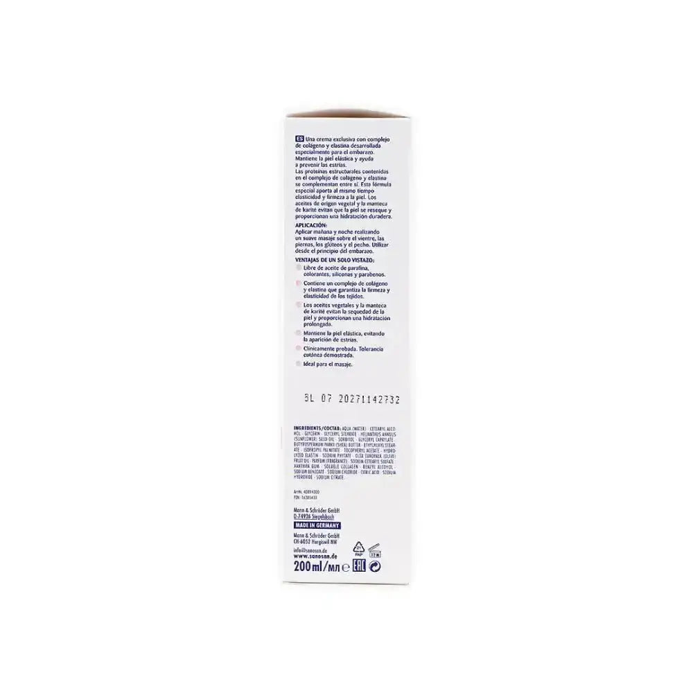 SANOSAN - Sanosan Mama Anti Stretch Mark Cream 200ml - Pharmazone - 