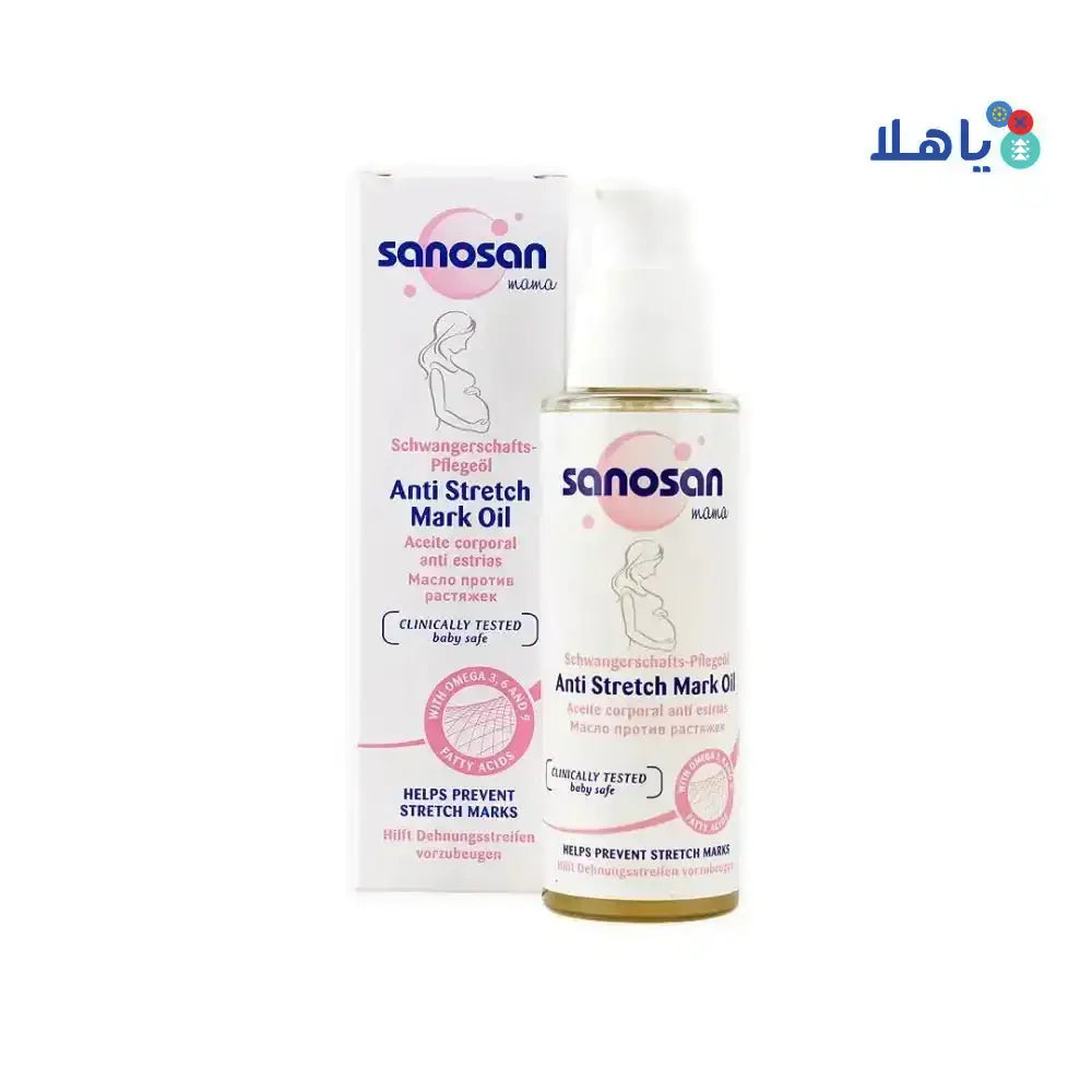 SANOSAN - Sanosan Mama Anti Stretch Mark Oil 100ml - Pharmazone - 