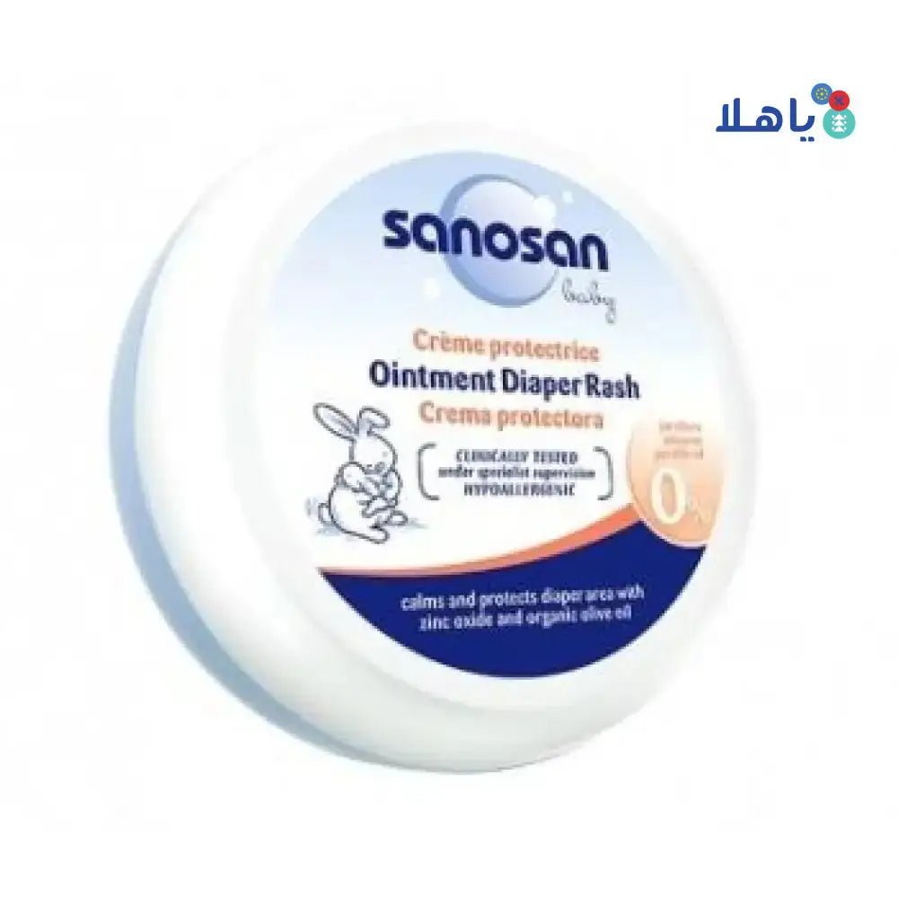 SANOSAN - SANOSAN BABY JAR OINTMENT DIAPER RASH 150ML - Pharmazone - 