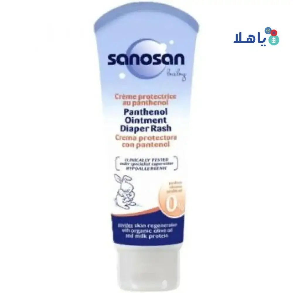 SANOSAN - SANOSAN BABY PANTHENOL OINMENT DIAPER RASH 100ML - Pharmazone - 