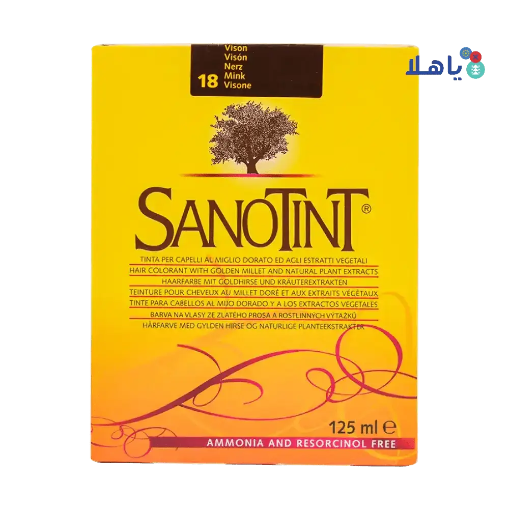 Sanotint Dye - Sanotint Hair Color No.18 - Mink 125ml - Pharmazone - 