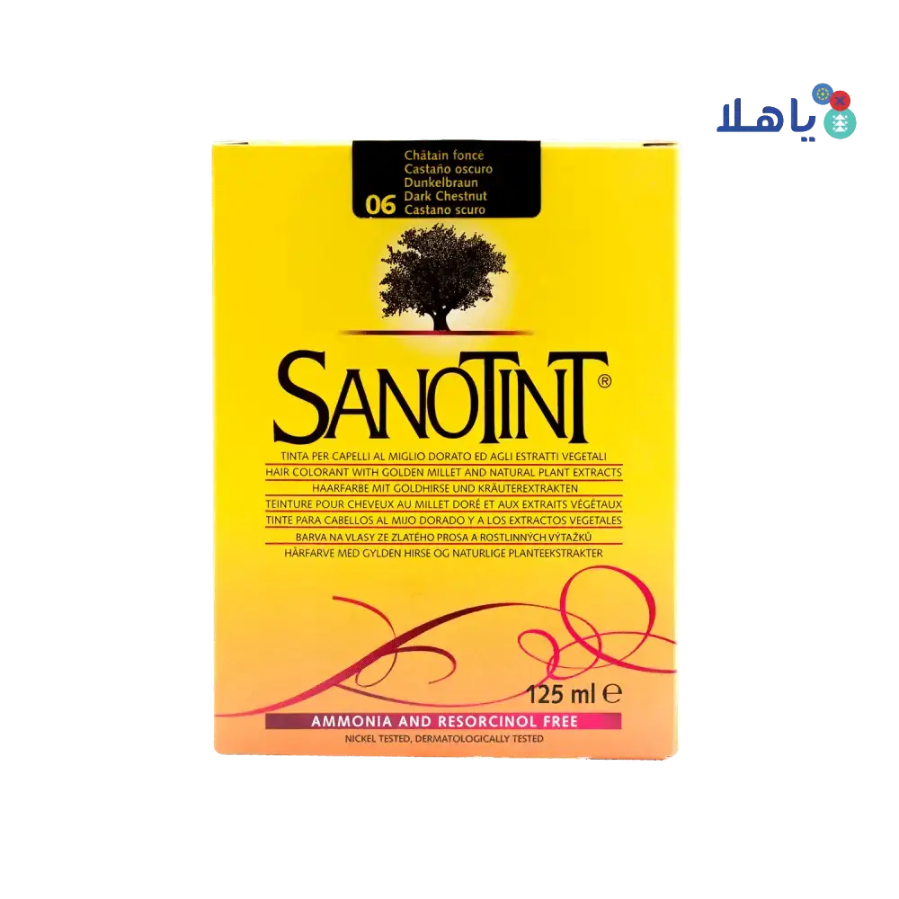 Sanotint Dye - Sanotint Hair Color No.6 â€“ Dark Chestnut 125ml - Pharmazone - 