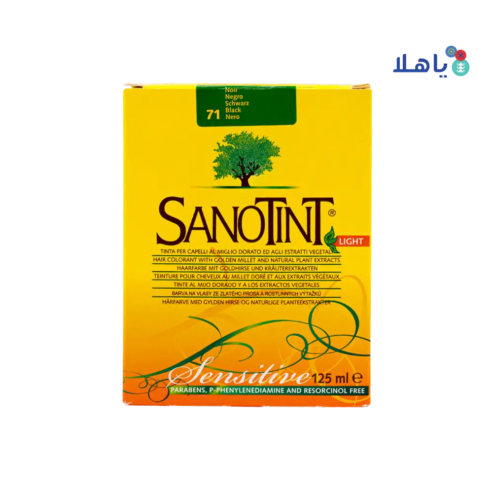 Sanotint Hair Color No.71 - Black 125ml