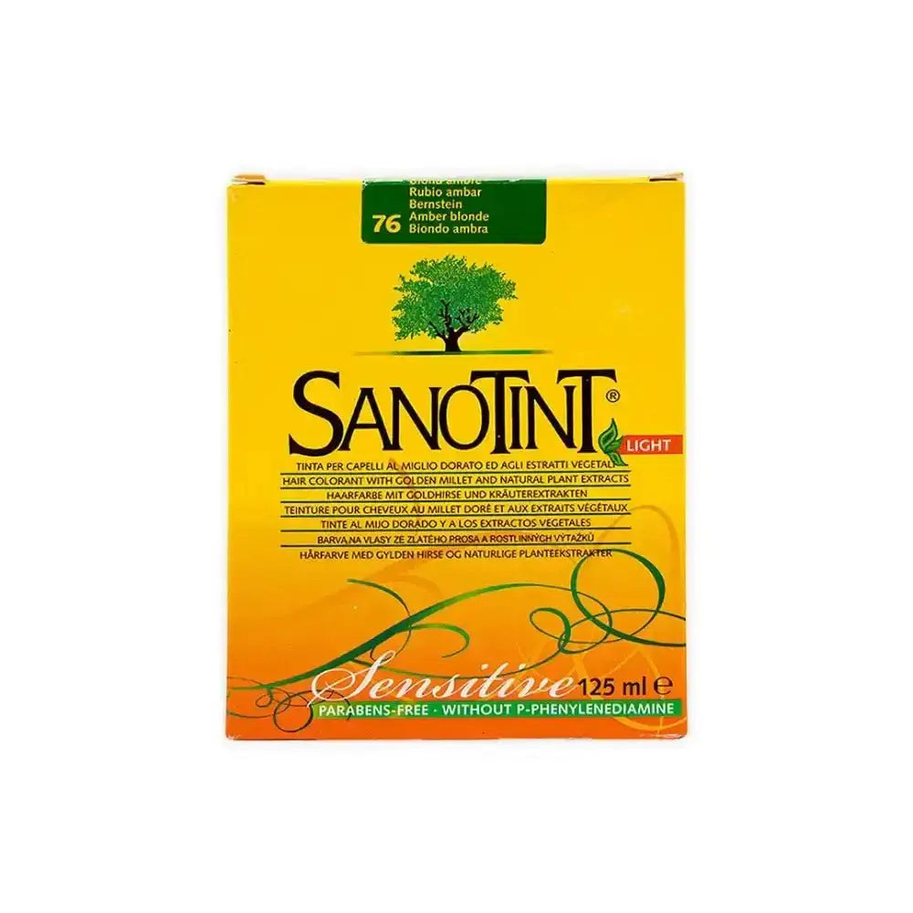 Sanotint Dye - Sanotint Hair Color No.76 - Amber Blonde 125ml - Pharmazone - 