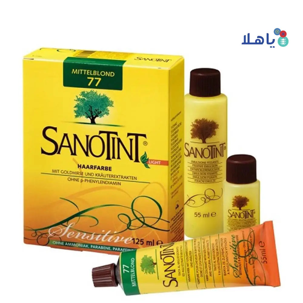 Sanotint Hair Color No.77 - Dark Golden Blonde 125ml