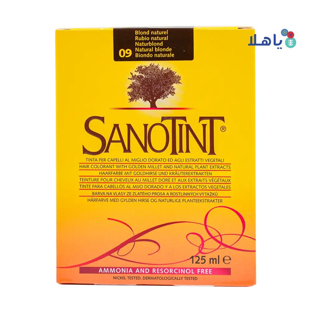 Sanotint Hair Color No.9 - Natural Blonde 125ml