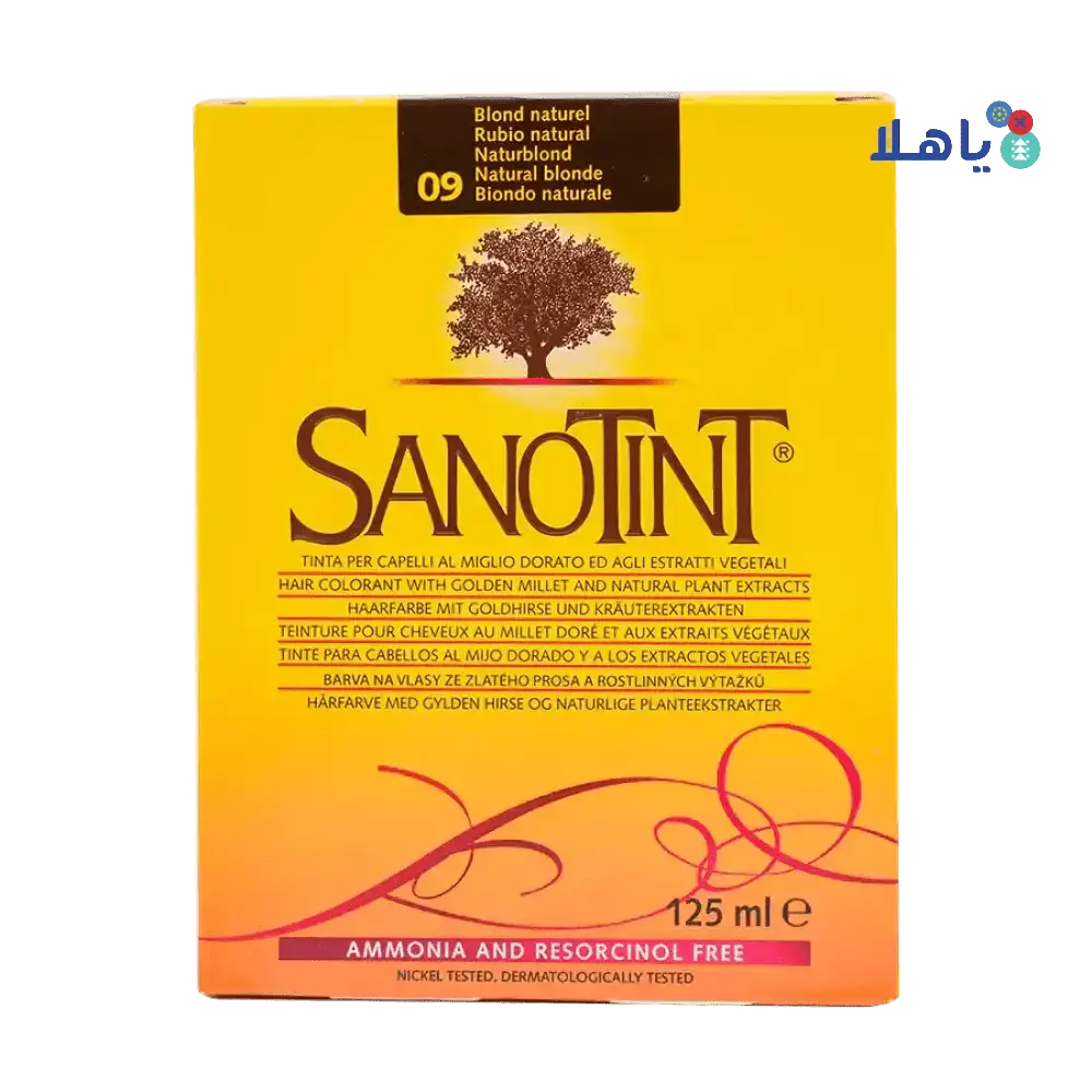 Sanotint Dye - Sanotint Hair Color No.9 - Natural Blonde 125ml - Pharmazone - 