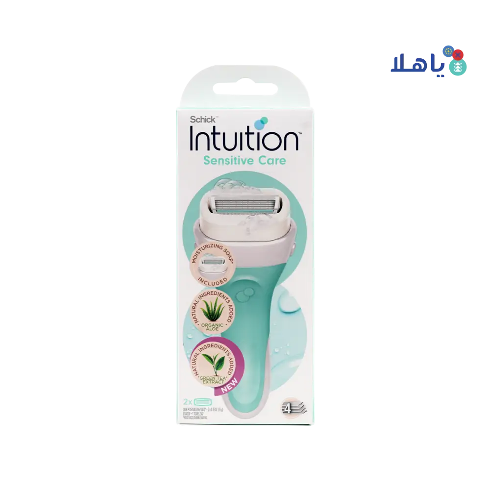 Schick Intuition Women Sensitive care 4 Blades Handle