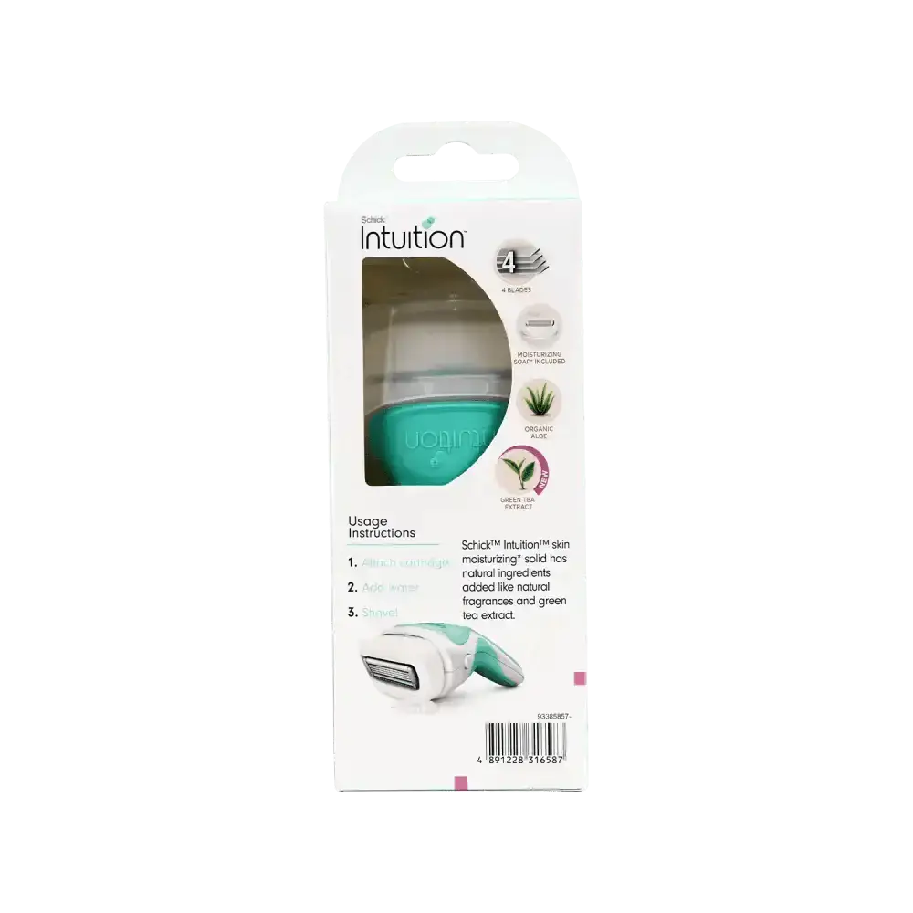 Schick - Schick Intuition Women Sensitive care 4 Blades Handle - Pharmazone - 