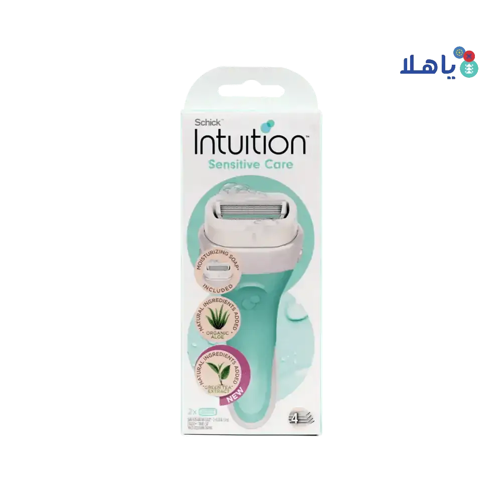 Schick - Schick Intuition Women Sensitive care 4 Blades Handle - Pharmazone - 