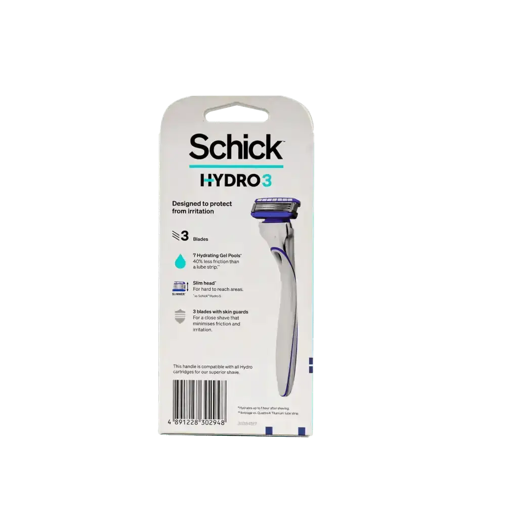 Schick - Schick Men Hydro3 3Blades Handle - Pharmazone - 