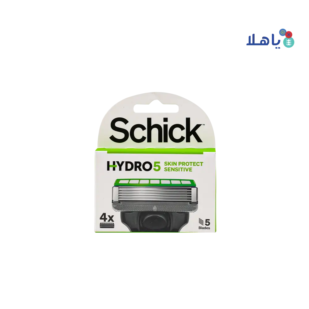 Schick Men Hydro5 Skin Protect Sensitive 5 Blades 4Pcs