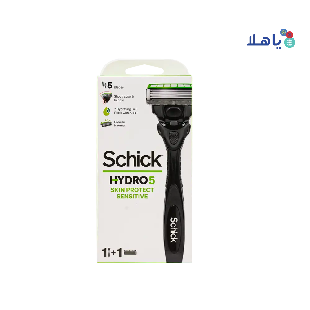 Schick Men Hydro5 Skin Protect Sensitive 5 Blades Handle