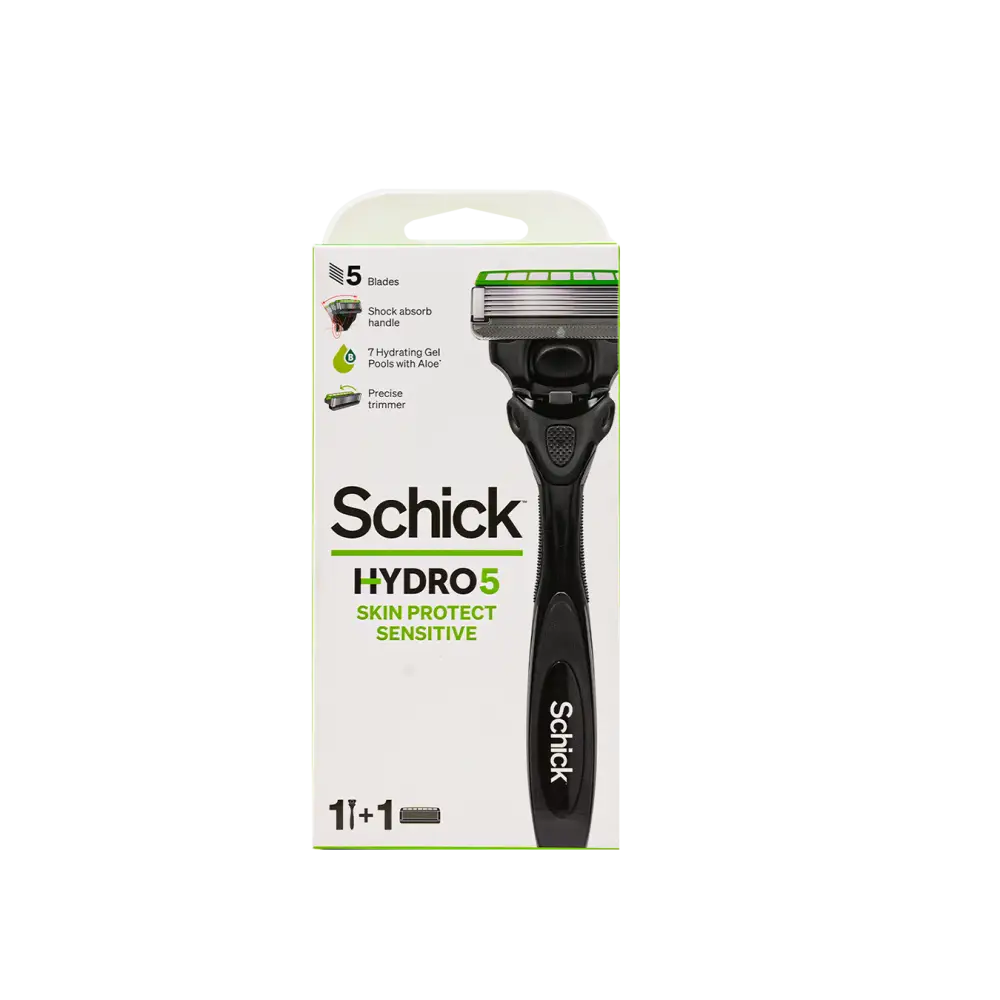 Schick Men Hydro5 Skin Protect Sensitive 5 Blades Handle