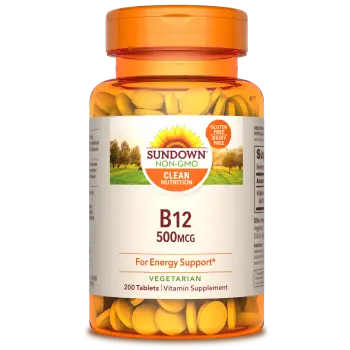 43123-Sundown B-12 500Mcg 200Tab