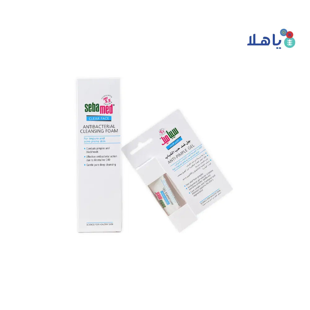 Sebamed Anti-Acne Cleansing Foam + Gel Set