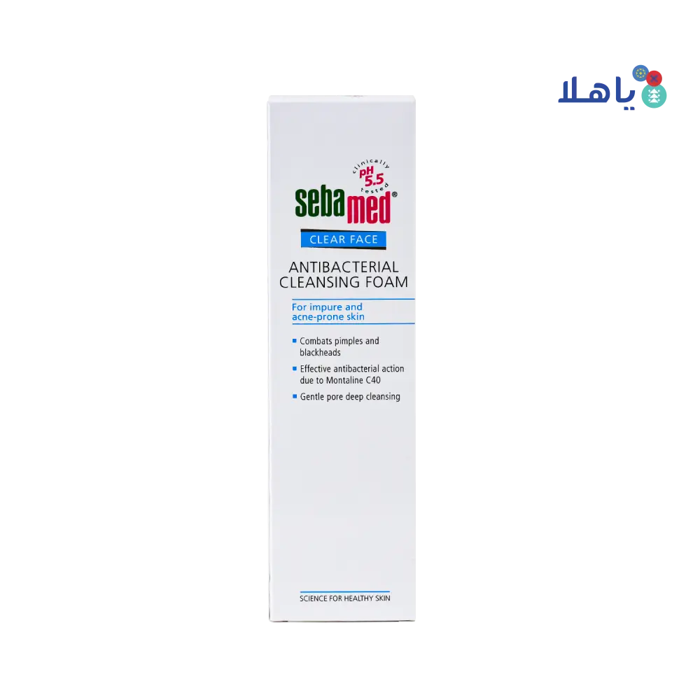 SEBAMED ANTIBACTERIAL CLEASING FOAM 150ML